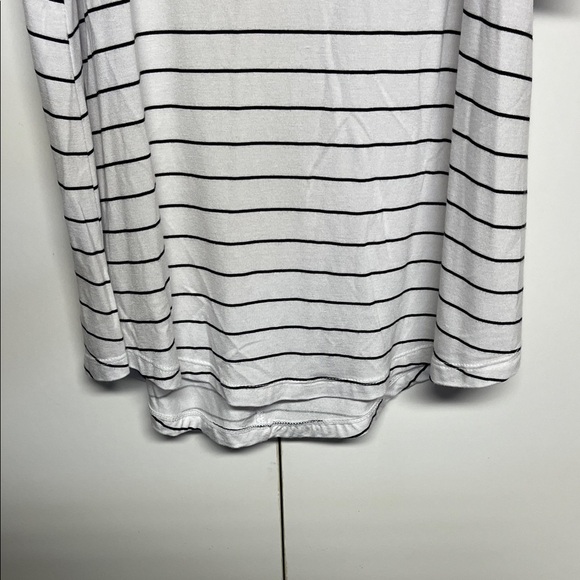 Apt. 9 White and Black Striped Tank Top - Picture 4 of 9
